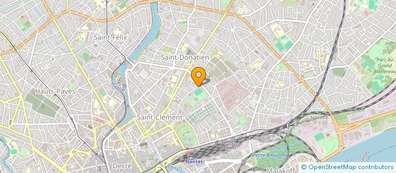 localisation de l'entreprise SCI PALAES à NANTES
