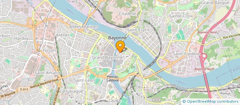 localisation de l'entreprise SCI PALAGAN à BAYONNE