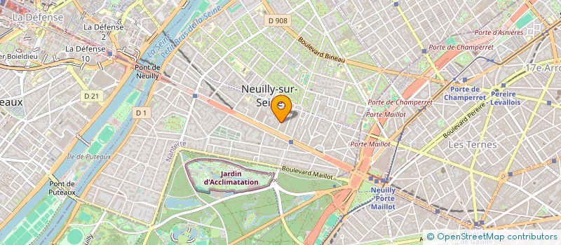 localisation de l'entreprise SCI PALAGES à NEUILLY-SUR-SEINE