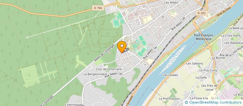 localisation de l'entreprise SCI PALAIS  BLOIS