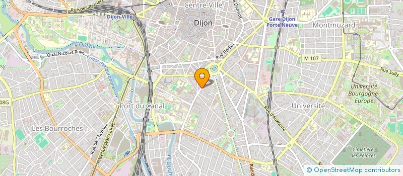 localisation de l'entreprise SCI PALAIS DES DUCS à DIJON