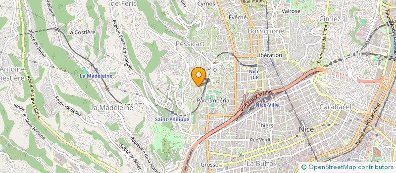 localisation de l'entreprise SCI PALAIS IMPERIAL  NICE