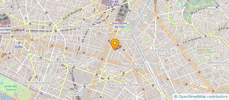 localisation de l'entreprise SCI PALAIS MARGIO  PARIS