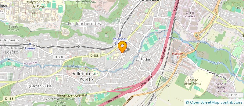 localisation de l'entreprise SCI PALAISEAU 9117 à PALAISEAU