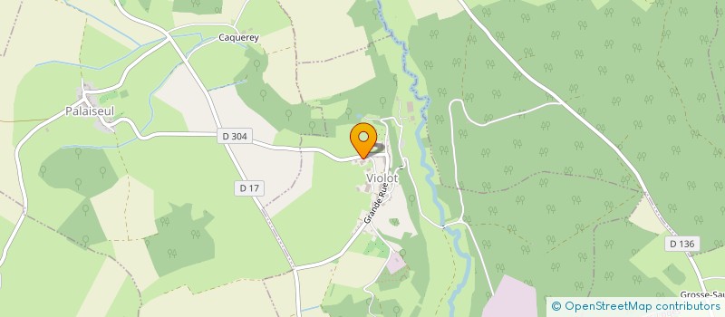 localisation de l'entreprise SCI PALAISEUL à VIOLOT