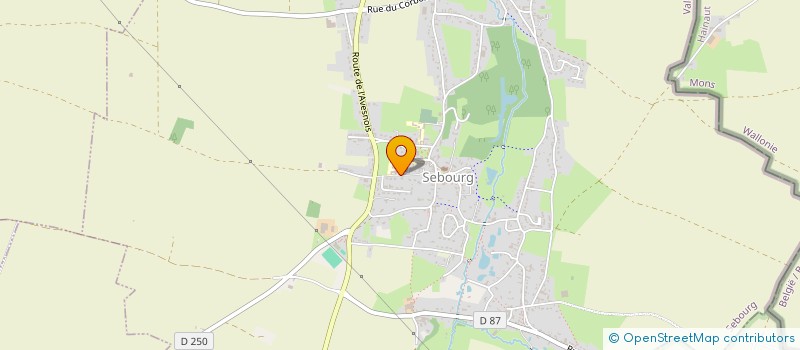 localisation de l'entreprise SCI PALAMIEN à SEBOURG