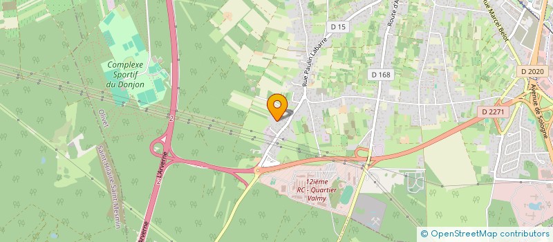 localisation de l'entreprise SCI PALANCHE à OLIVET