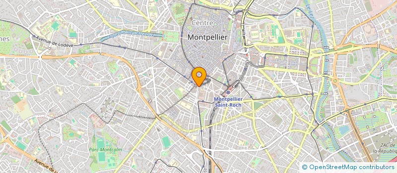localisation de l'entreprise SCI PALANON à MONTPELLIER