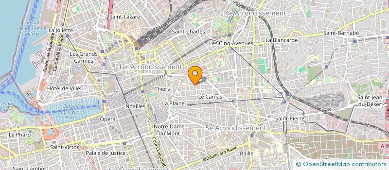 localisation de l'entreprise SCI PALAVAS à MARSEILLE