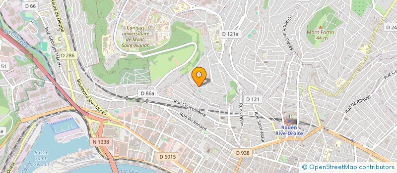 localisation de l'entreprise SCI PALAVESE  MONT-SAINT-AIGNAN