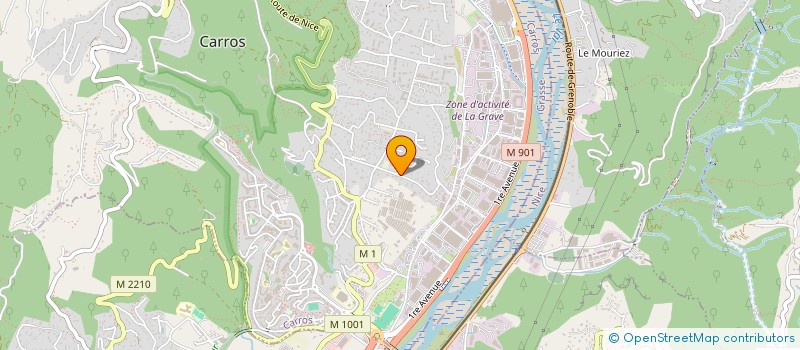 localisation de l'entreprise SCI PALAZARD à CARROS