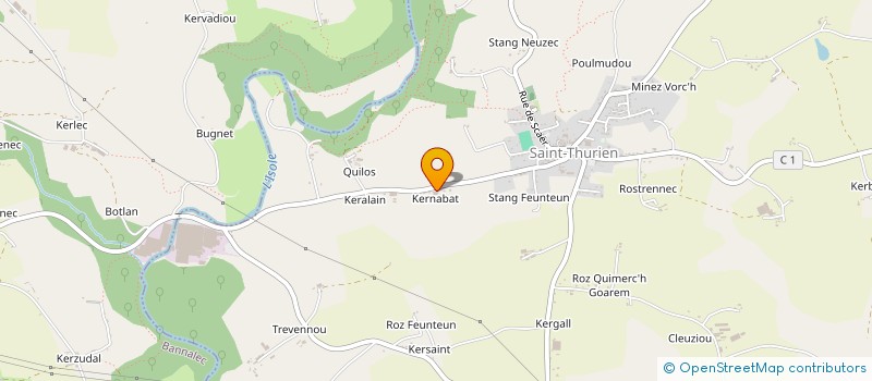 localisation de l'entreprise SCI PALE  SAINT-THURIEN