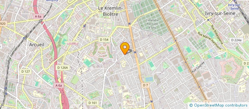 localisation de l'entreprise SCI PALEK à VILLEJUIF