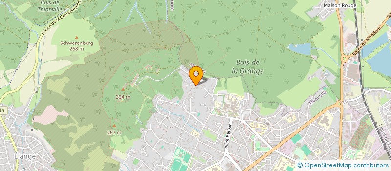 localisation de l'entreprise SCI PALEMVER à THIONVILLE