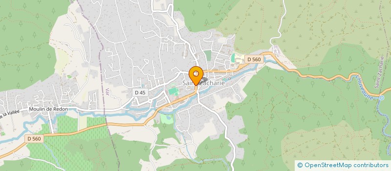 localisation de l'entreprise SCI PALET  SAINT-ZACHARIE