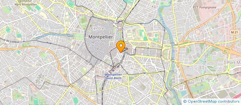 localisation de l'entreprise SCI PALET à MONTPELLIER