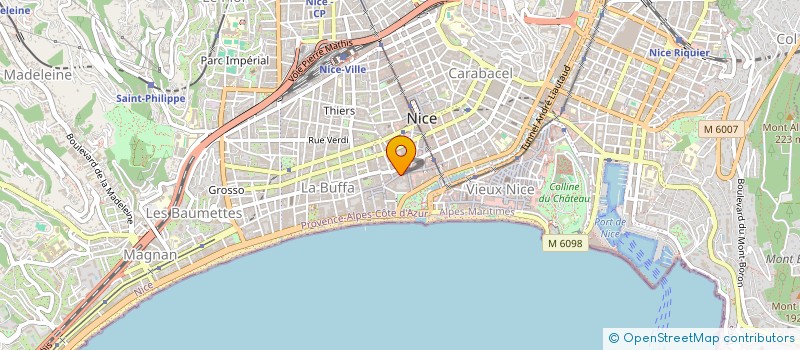 localisation de l'entreprise SCI PALIKAO à NICE