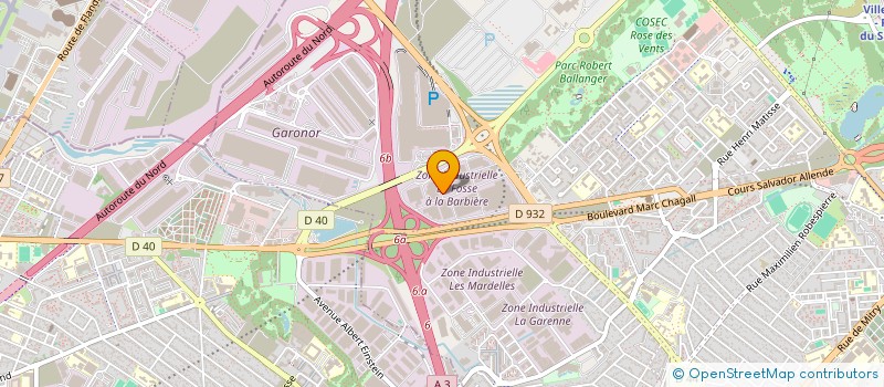 localisation de l'entreprise SCI PALIMOB à AULNAY-SOUS-BOIS