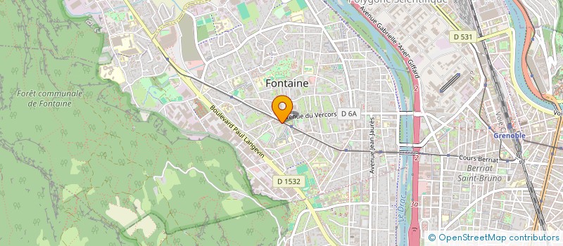 localisation de l'entreprise SCI PALINDROME  FONTAINE