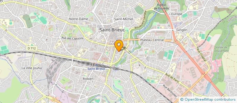 localisation de l'entreprise SCI PALISAURE à SAINT-BRIEUC