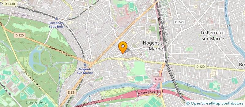 localisation de l'entreprise SCI PALISIMA  NOGENT-SUR-MARNE