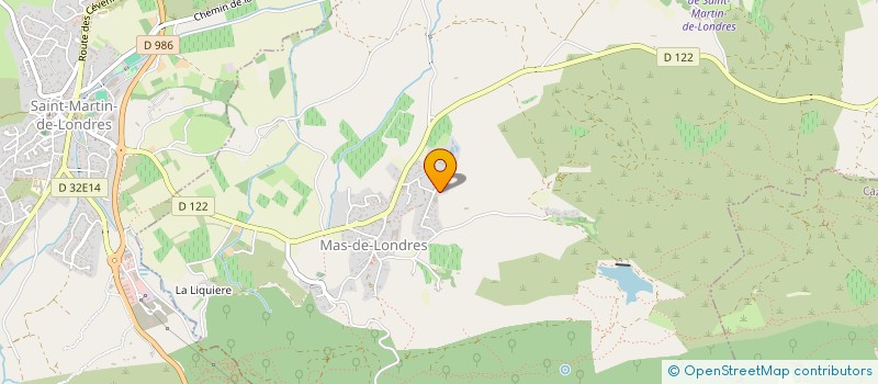 localisation de l'entreprise SCI PALISSADE  MAS-DE-LONDRES