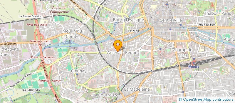 localisation de l'entreprise SCI PALISSANDRE  RENNES
