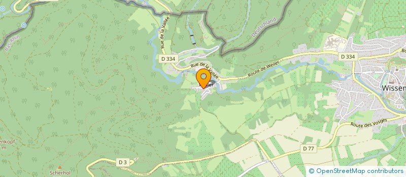 localisation de l'entreprise SCI PALISSOT  WISSEMBOURG