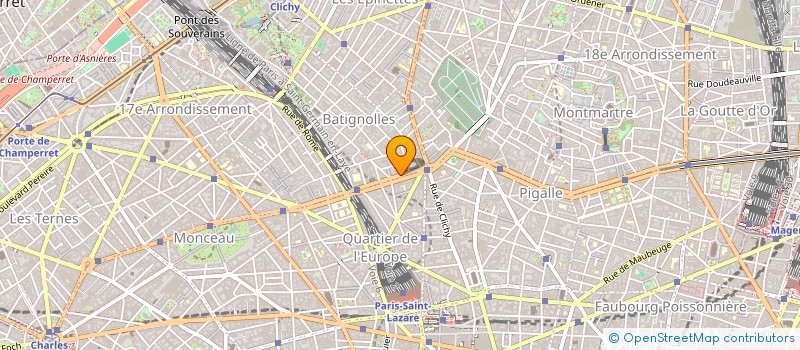 localisation de l'entreprise SCI PALM  PARIS