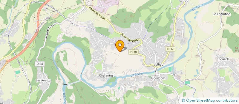 localisation de l'entreprise SCI PALM  COUBON