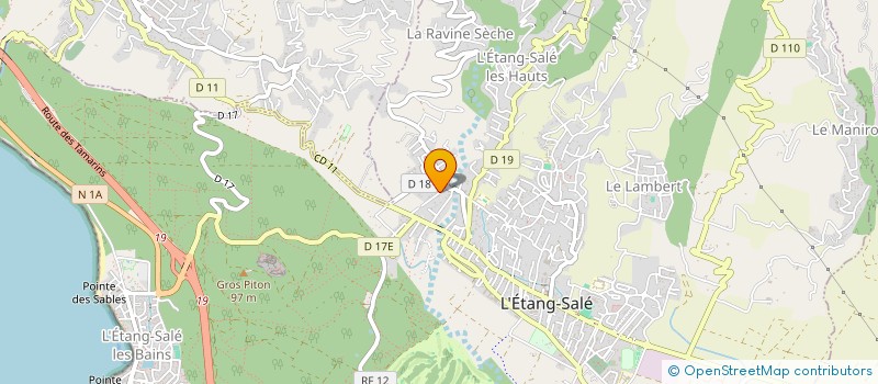 localisation de l'entreprise SCI PALM VACANCES à L'ETANG-SALE