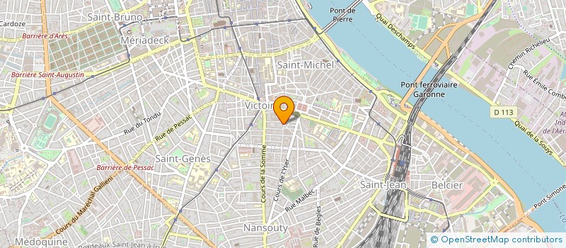 localisation de l'entreprise SCI PALMA à BORDEAUX