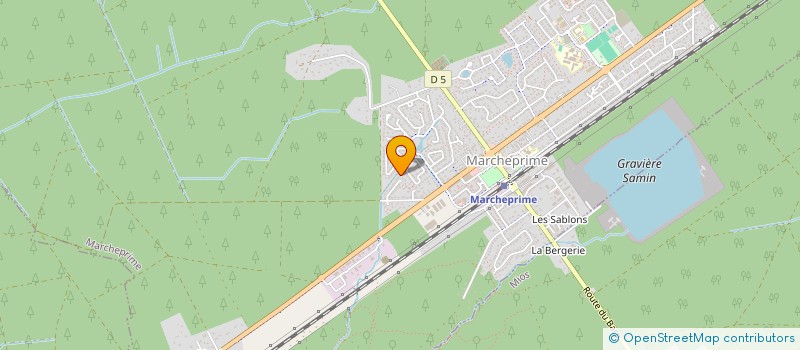 localisation de l'entreprise SCI PALMA  MARCHEPRIME