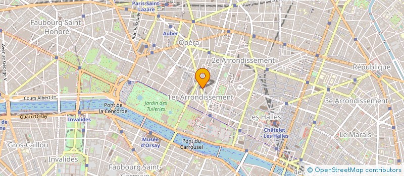 localisation de l'entreprise SCI PALME D'ARGENT à PARIS