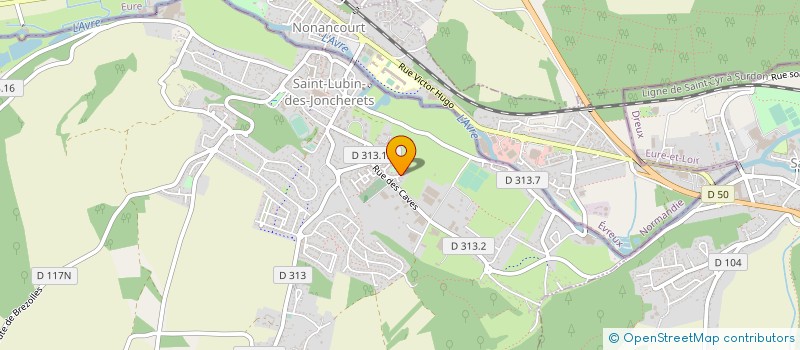 localisation de l'entreprise SCI PALMIRA à SAINT-LUBIN-DES-JONCHERETS