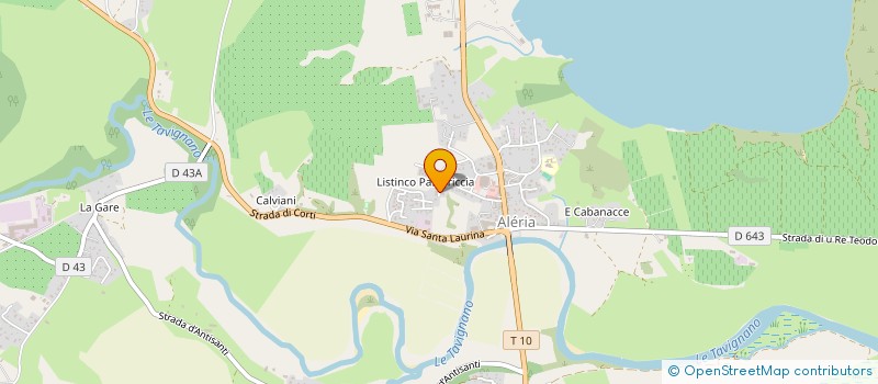 localisation de l'entreprise SCI PALMIRA à ALERIA