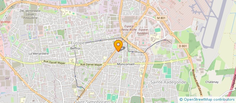 localisation de l'entreprise SCI PALMOUR  TOURS