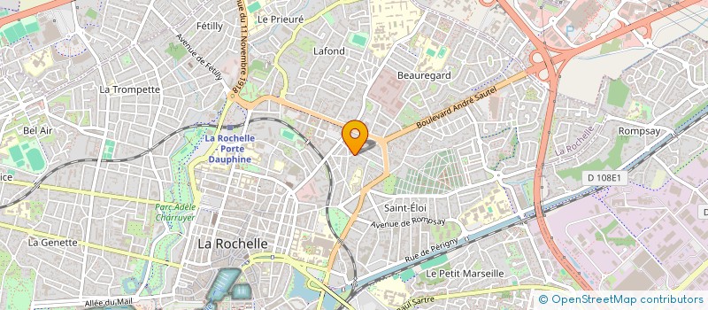 localisation de l'entreprise SCI PALMYRA  LA ROCHELLE