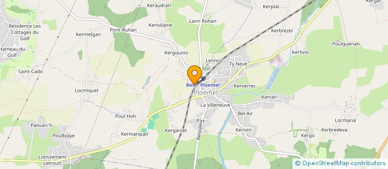 localisation de l'entreprise SCI PALMYRE  PLOEMEL