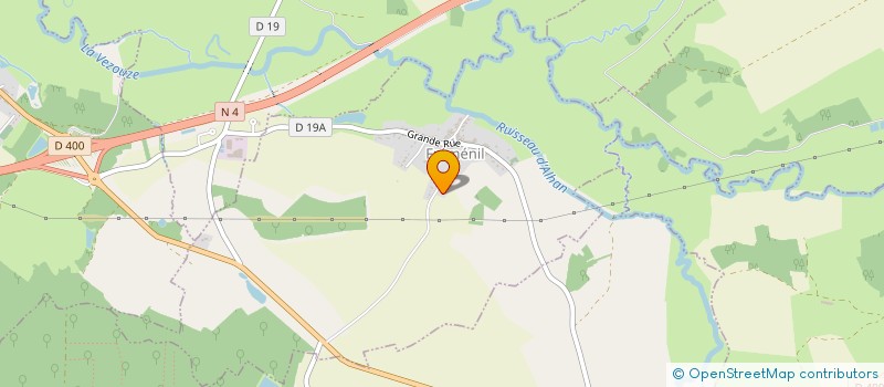 localisation de l'entreprise SCI PALOGAMA  FREMENIL