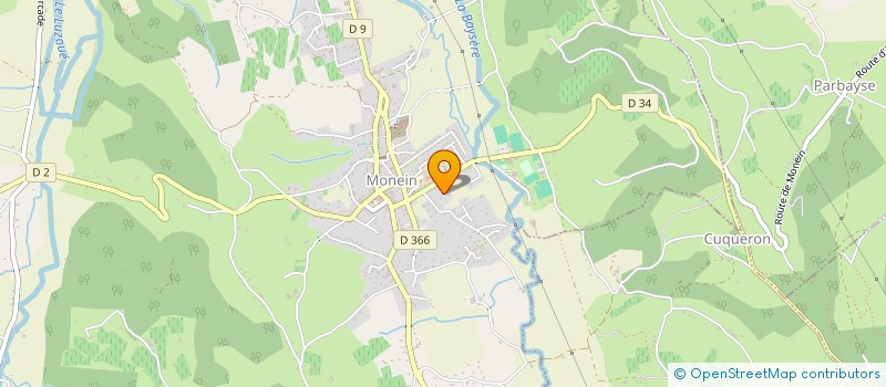 localisation de l'entreprise SCI PALOISE à MONEIN