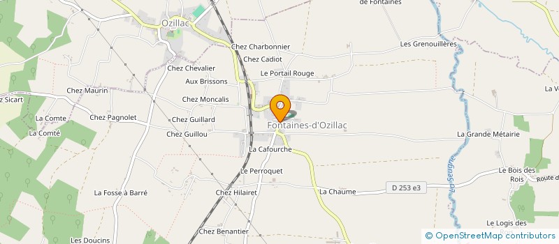 localisation de l'entreprise SCI  PALOMA 65  FONTAINES-D OZILLAC