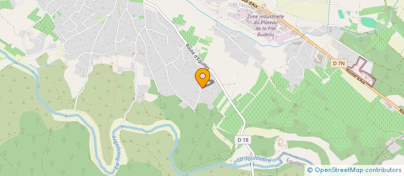 localisation de l'entreprise SCI PALOMA  SAINT-CANNAT