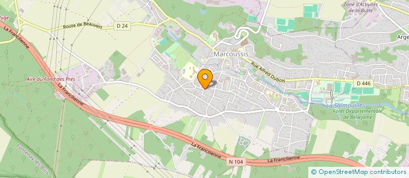 localisation de l'entreprise SCI PALOMINO  MARCOUSSIS