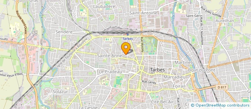 localisation de l'entreprise SCI PALOUMA  TARBES