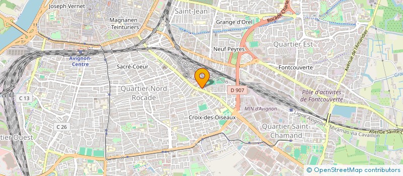 localisation de l'entreprise SCI PALPE  AVIGNON