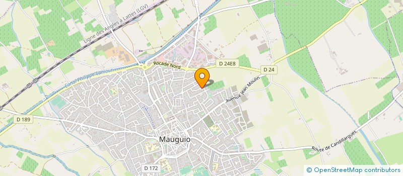 localisation de l'entreprise SCI PALUDES  MAUGUIO