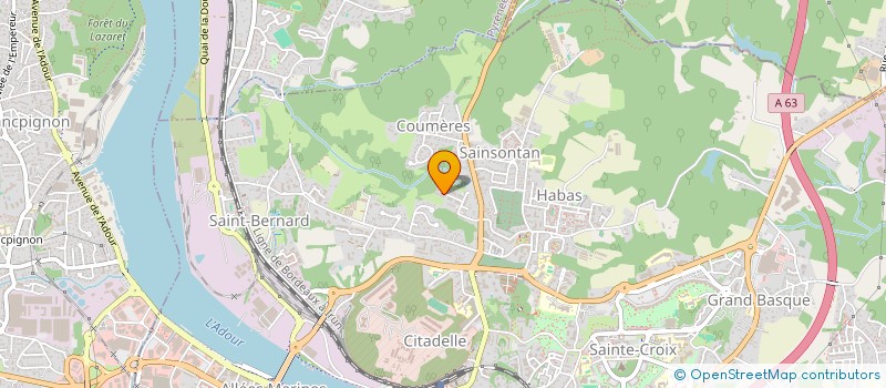 localisation de l'entreprise SCI PALULA à BAYONNE