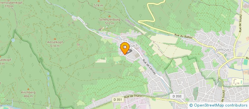 localisation de l'entreprise SCI PALUMA  STEINBACH