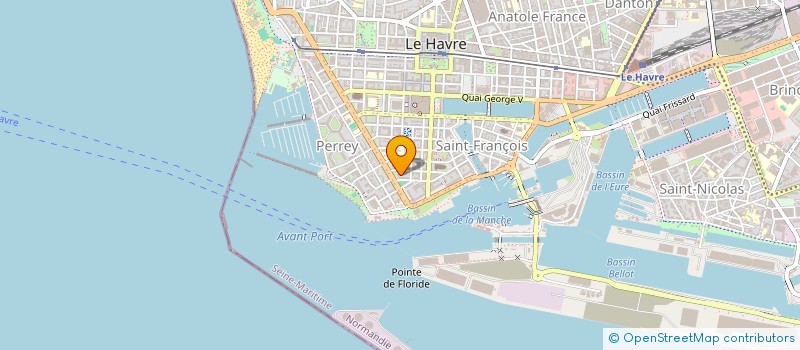 localisation de l'entreprise SCI PALUTI à LE HAVRE